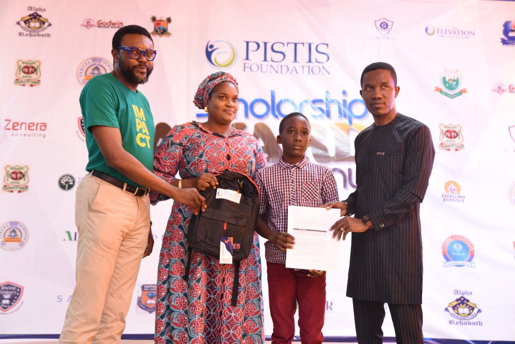 Pistis Foundation Awarded My Child A Scholarship